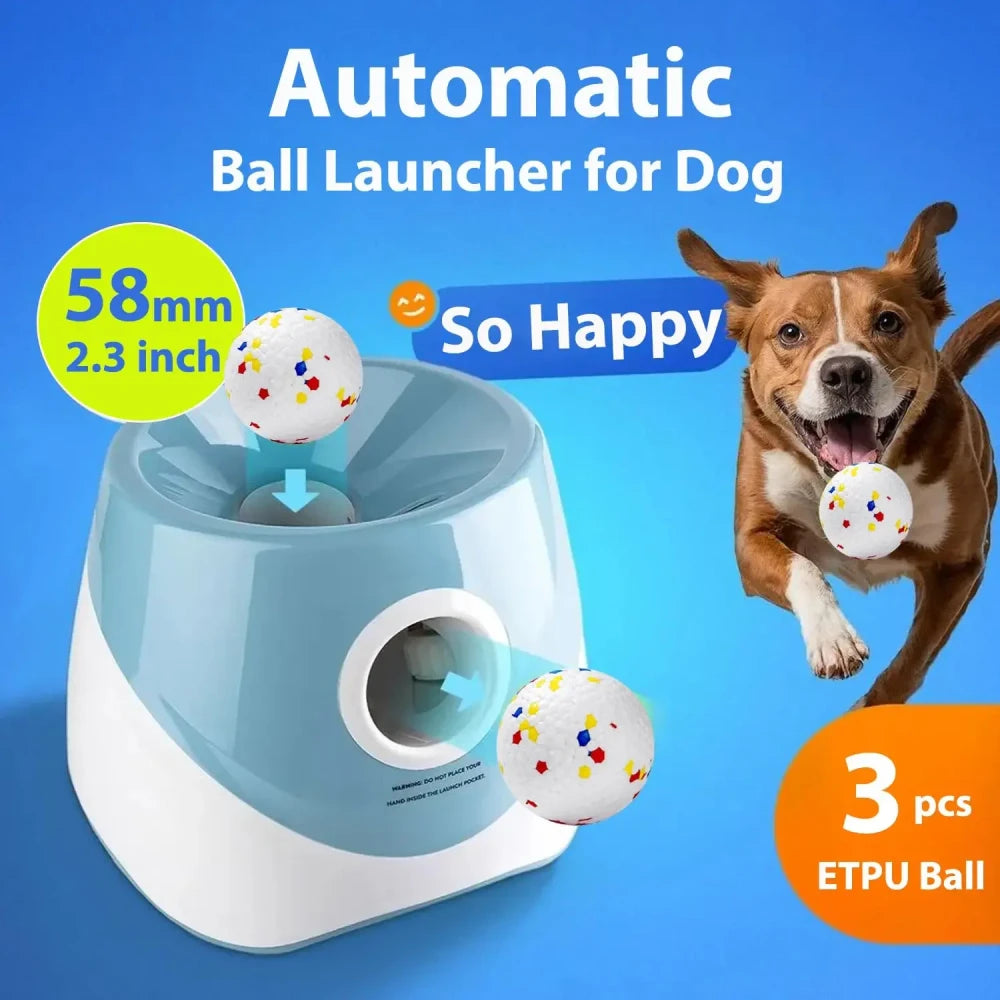Automatic Indoor Dog Tennis Ball Launcher