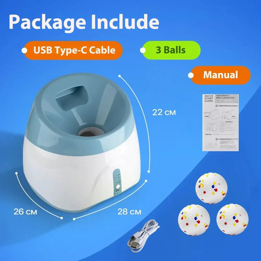 Automatic Indoor Dog Tennis Ball Launcher