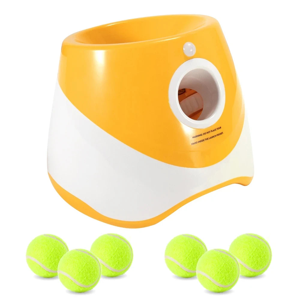 Automatic Indoor Dog Tennis Ball Launcher