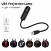 Halloween USB Projection Lamp