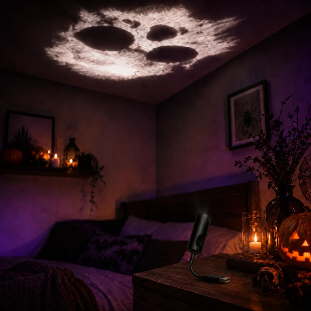 Halloween USB Projection Lamp