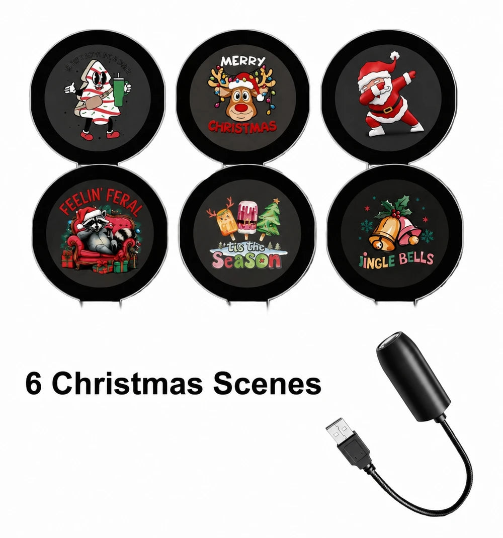Festive Holiday Projection Light