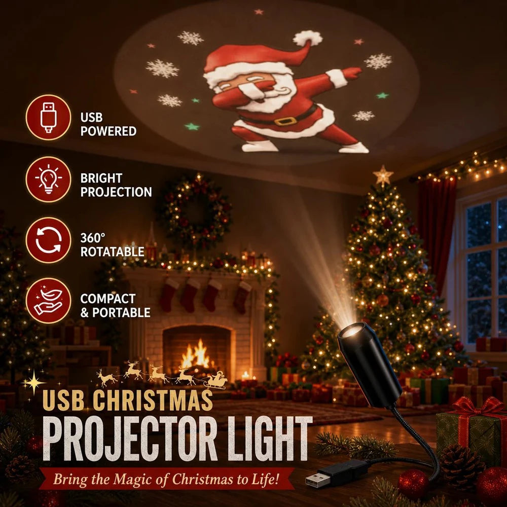 Festive Holiday Projection Light
