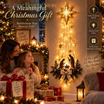 Light Up Christmas Nativity Wall Decor