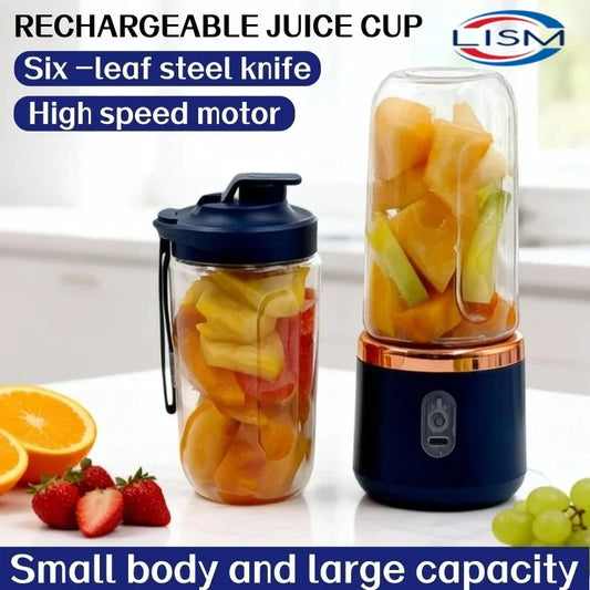 Portable USB Rechargeable Juicer Blender Cup 400 ml