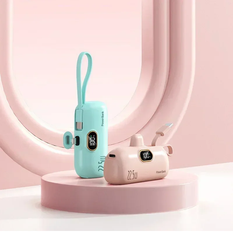 50000mAh Mini Power Bank Portable Fast Charging